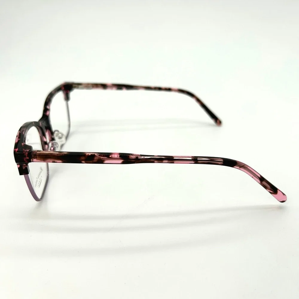 Womens Eyeglasses Frames Runway Couture RCE-325 Size 53-18-140 Pink Tortoise NEW